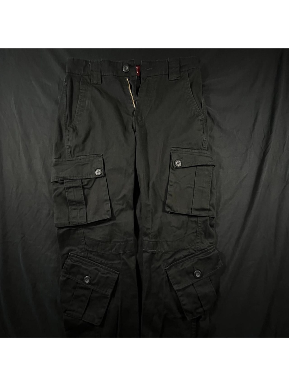 Matchstick Multi-Pocket Cargo Pants